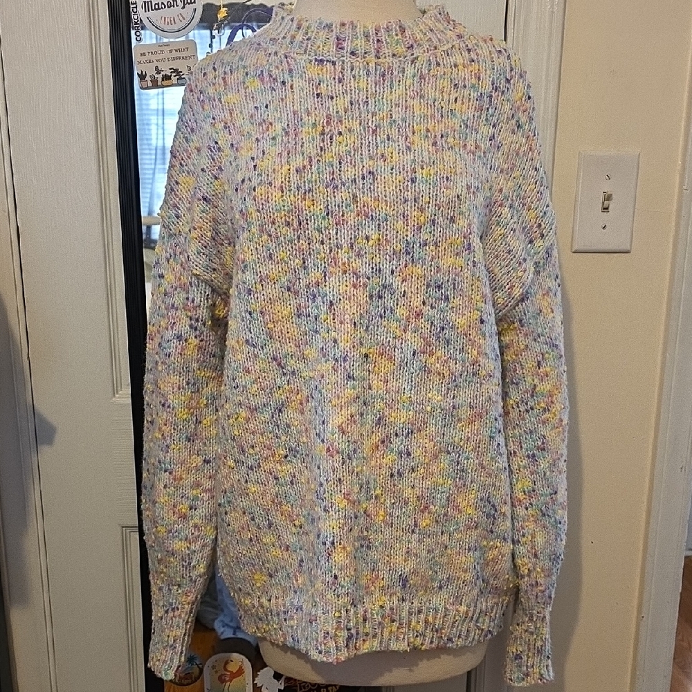 Multicolor Speckled Women's Sweater